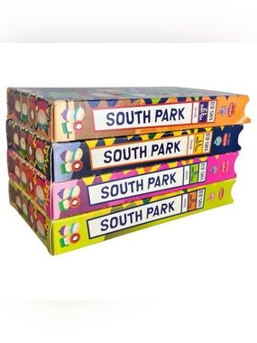 South Park VHS Lot Vol 8-12 1998 Comedy Central Rhino Home Video Collectible